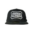 画像4: NEW ERA × STANDARD CALIFORNIA [ニューエラ×スタンダードカリフォルニア] 59 FIFTY Logo Cap [BLACK,BROWN] ロゴキャップ (ブラック、ブラウン) BDS (4)