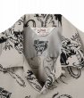 画像3: STAR OF HOLLYWOOD [スター オブ ハリウッド] HIGH DENSITY RAYON OPEN SHIRT “RETURN OF THE DRAGON” by VINCE RAY ハイデンシティーレーヨンオープンシャツ ”リターンオブドラゴン” by ヴィンス レイ BDS (3)