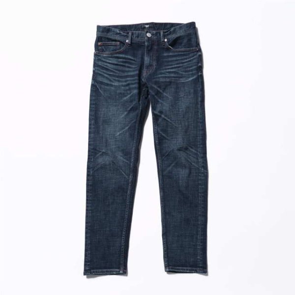 画像1: TMT [ティーエムティー] STRETCH DENIM 5P SLIM-FIT TAPERED [INDIGO] ストレッチデニム5Pスリムフィットテーパード (インディゴ) BDS (1)