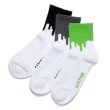 画像5: LIXTICK [リックスティック] LIXTICK DRIP SOCKS 3PACK (1st) リックスティックドリップソックス 3足セット 靴下 3足組 BDS (5)