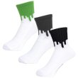 画像1: LIXTICK [リックスティック] LIXTICK DRIP SOCKS 3PACK (1st) リックスティックドリップソックス 3足セット 靴下 3足組 BDS (1)