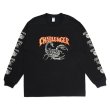 画像1: CHALLENGER [チャレンジャー] L/S SCORPION TEE ロングスリーブスコーピオンティー BDA (1)