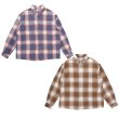 画像1: CHALLENGER [チャレンジャー] SHADOW PLAID SHIRT シャドープレイドシャツ BDA (1)