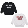 画像1: CHALLENGER [チャレンジャー] COLLEGE LOGO C/N SWEAT カレッジロゴC/Nスエット BDA (1)