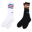 画像1: CHALLENGER [チャレンジャー] LINE SOCKS ラインソックス BDA (1)