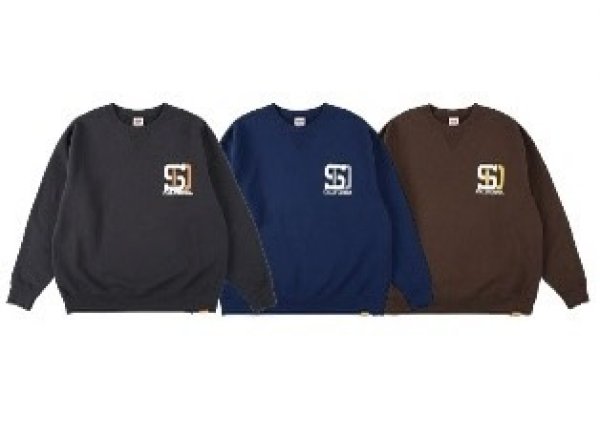 画像1: STANDARD CALIFORNIA [スタンダードカリフォルニア] SD US Cotton Logo Sweat SDUSコットンロゴスウェット BDA (1)