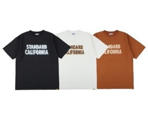 画像1: STANDARD CALIFORNIA [スタンダードカリフォルニア] SD Heavyweight Sign Paint Logo T SDヘビーウェイトサインペイントロゴ Ｔ BDA (1)