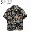 画像1: SUN SURF [サンサーフ]   RAYON HAWAIIAN SHIRT “MOEUHANE -DREAM CASTLE” レーヨンハワイアンシャツ ”モエウハネ・ドリームキャッスル” アロハシャツ BDS (1)