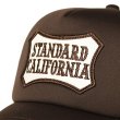 画像7: STANDARD CALIFORNIA [スタンダードカリフォルニア] SD BASIC LOGO PATCH MESH CAP SDベーシックロゴパッチメッシュキャップ 日本製 BDS (7)