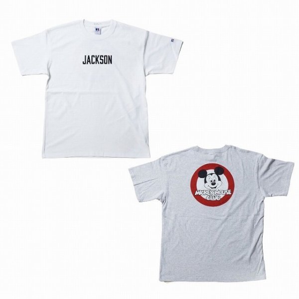 画像1: JACKSON MATISSE [ジャクソンマティス] RUSSELL ATHLETIC MICKEY MOUSE CLUB JACKSON TEE ラッセルアスレティック ミッキーマウスクラブジャクソンティー BDA (1)