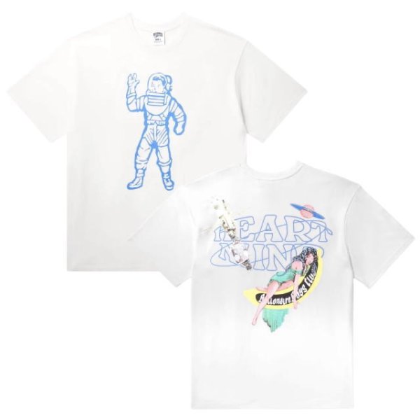 画像1: BILLIONAIRE BOYS CLUB [ビリオネアボーイズクラブ] ASTRO T-SHIRT [WHITE] アストロTシャツ (ホワイト) BDA (1)