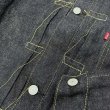 画像7: Little Hand [リトルハンド] WWII DENIM JACKET T-BACK 1st 大戦モデル デニムジャケット ファーストモデル Tバック ロゴボタン 2枚袖 13.5oz リジッド (NON WASH) ブルーデニム BDS (7)