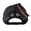 画像2: IRON MAIDEN〔アイアンメイデン〕 SCUFFEDLOGO MESH CAP スカフロゴメッシュキャップ BDA (2)