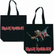 画像2: IRON MAIDEN〔アイアンメイデン〕TROOPER COTTON TOTE BAG & LOGO WRISTBAND SET トルーパーコットントートバッグ＆ロゴリストバンド セット BDA (2)