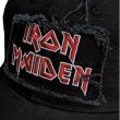 画像3: IRON MAIDEN〔アイアンメイデン〕 SCUFFEDLOGO MESH CAP スカフロゴメッシュキャップ BDA (3)