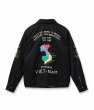 画像1: TAILOR TOYO [テーラー東洋] Late 1960s Style Cotton Vietnam Jacket “VIETNAM MAP” [Black] 1960年代後期コットンベトナムジャケット ”ベトナムマップ"（ブラック） BDA (1)