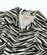 画像3: STYLE EYES [スタイルアイズ] Mid 1950s Style Corduroy Sports Shirt "ZEBRA" (OFF WHITE) 1950年代中期スタイル コーデュロイスポーツシャツ ”ゼブラ柄” (オフホワイト) BDA (3)