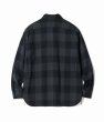 画像2: SUGAR CANE [シュガーケーン] TWILL CHECK WORK SHIRT (BLACK) ツイルチェックワークシャツ バッファローチェック (ブラック) BDA (2)