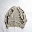 画像3: UNDYED STANDARD (アンダイドスタンダード) WAFFLE L/S SWEAT (WHITE,GREY) ワッフルロングスリーブスウェット(ホワイト,グレー) BDA (3)