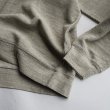 画像5: UNDYED STANDARD (アンダイドスタンダード) WAFFLE L/S SWEAT (WHITE,GREY) ワッフルロングスリーブスウェット(ホワイト,グレー) BDA (5)