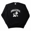 画像1: HOUSTON [ヒューストン] DONALD DUCK C/N SWEAT ドナルドダック クルーネック スウェット BDA (1)