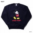 画像3: HOUSTON [ヒューストン]  MICKEY MOUSE C/N SWEAT ミッキーマウス プリント クルーネック スウェット BDA (3)