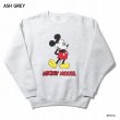 画像2: HOUSTON [ヒューストン]  MICKEY MOUSE C/N SWEAT ミッキーマウス プリント クルーネック スウェット BDA (2)