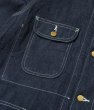 画像5: SUGAR CANE [シュガーケーン] 11oz. BLUE DENIM WORK COAT 11オンスブルーデニムワークコート BDA (5)