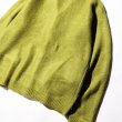 画像7: TOWN CRAFT [タウンクラフト] SHAGGY COLOR CARDIGAN [BLACK GREEN] シャギーカラーカーディガン (ブラック グリーン)  BDA (7)