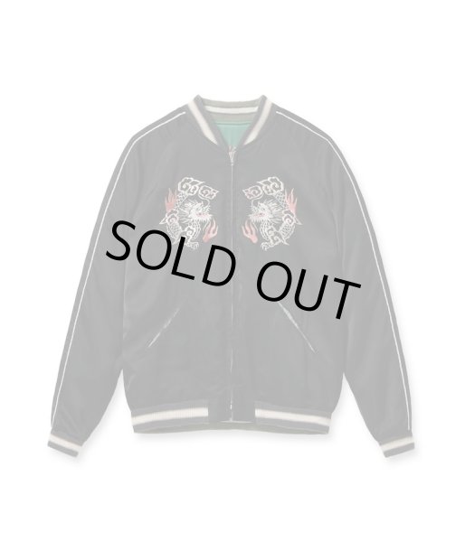 画像1: TAILOR TOYO [テーラー東洋] Early 1950s Style Acetate Souvenir Jacket “KOSHO & CO.” Special Edition “SILVER DRAGON” × “TANGLED DRAGONS” 1950年代前半アセテートスーベニアジャケット”港商”スペシャルエディション”シルバードラゴン”× タングルド ドラゴンBDA (1)