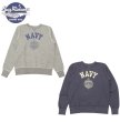 画像1: BUZZ RICKSON'S [バズリクソンズ] SET-IN CREW NECK SWEAT SHIRTS  “U.S.NAVY” セットインクルーネックスウェットシャツ “U.S. NAVY”BDA (1)