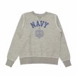 画像2: BUZZ RICKSON'S [バズリクソンズ] SET-IN CREW NECK SWEAT SHIRTS  “U.S.NAVY” セットインクルーネックスウェットシャツ “U.S. NAVY”BDA (2)