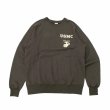 画像4: BUZZ RICKSON'S [バズリクソンズ]  FREEDOM SLEEVE SWEAT SHIRTS  “USMC” フリーダムスリーブスウェットシャツ “USMC”BDA (4)