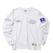 画像2: RUSSELL ATHLETIC [ラッセル アスレチック] Gary "Back Logo" Heavy Cotton Jersey L/S T ゲーリーヤマモトコラボレーションバックロゴヘビーコットンジャージーロングスリーブＴシャツ BDA (2)