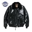 画像1: BUZZ RICKSON'S [バズリクソンズ] WILLIAM GIBSON COLLECTION Type BLACK AN-J-3A HORSEHIDE MODEL ウィリアム・ギブソンコレクション タイプ ブラック N-J-3A ホースハイドモデル BDA (1)