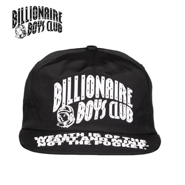 画像1: BILLIONAIRE BOYS CLUB [ビリオネアボーイズクラブ] BB CLUB SNAPBACK HAT [BLACK] BB CLUB スナップバックハット (ブラック) BDA (1)