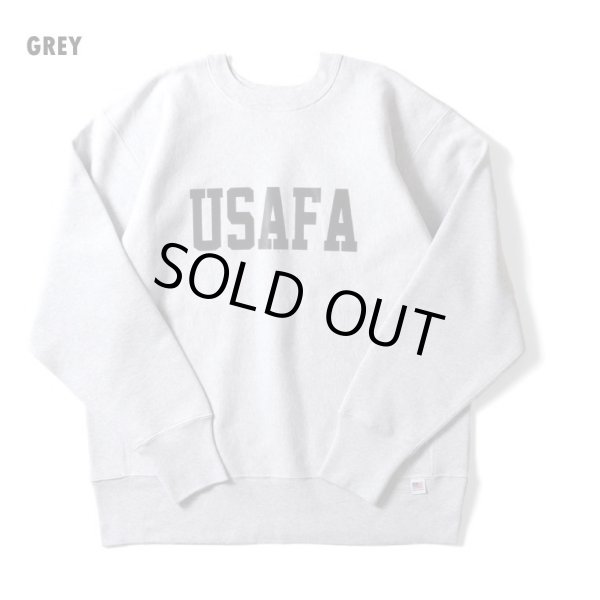 画像1: HOUSTON [ヒューストン] PRINT U.S. COTTON R/V SWEAT(USAFA) U.S.コットンスウェットシャツ BDA (1)