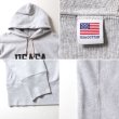 画像3: HOUSTON [ヒューストン] PRINT U.S. COTTON R/V HOODIE(USAFA) U.S.コットンフーディ BDA (3)