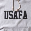 画像4: HOUSTON [ヒューストン] PRINT U.S. COTTON R/V HOODIE(USAFA) U.S.コットンフーディ BDA (4)