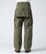 画像3: BUZZ RICKSON'S [バズリクソンズ] U.S. MARINE CORPS M-1944 HERRINGBONE PANTS SHORT LENGTH (OLIVE) 米海兵隊 M-1944 ヘリンボーンツイルユーティリティパンツ ショートレングス (オリーブ) BDA (3)