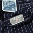 画像13: HEADLIGHT [ヘッドライト] 8oz. SPECIAL WOVEN STRIPE DENIM LOW BACK OVERALLS [ONE WASH] 8オンススペシャルウーブンストライプデニムローバックオーバーオール（ワンウォッシュ) BDA (13)