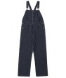 画像1: HEADLIGHT [ヘッドライト] 8oz. SPECIAL WOVEN STRIPE DENIM LOW BACK OVERALLS [ONE WASH] 8オンススペシャルウーブンストライプデニムローバックオーバーオール（ワンウォッシュ) BDA (1)