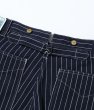 画像7: HEADLIGHT [ヘッドライト] 8oz. SPECIAL WOVEN STRIPE DENIM WAIST OVERALLS [ONE WASH] 8オンススペシャルウーブンストライプデニムウエストオーバーオール（ワンウォッシュ) BDA (7)