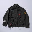 画像2: TMT [ティーエムティー] TMT×AVIREX TYPE M-65 FIELD JACKET (BLACK) TMT×AVIREX TYPE M-65 フィールドジャケット (ブラック) BDA (2)