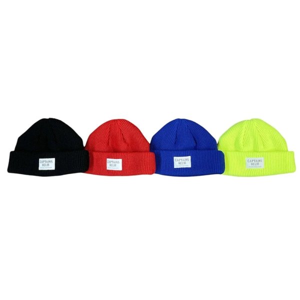 画像1: Captains Helm [キャプテンヘルム] #24/7 WATCH CAP (BLACK) #24/7 ワッチキャップ (ブラック)  キャプテンズヘルム BDA (1)