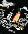 画像7: TAION(タイオン) ＜JAPAN SPECIAL＞ ジャパンスペシャル リバーシブル スカジャン ダウンジャケット(BK×BK) BDA (7)