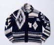 画像4: TMT [ティーエムティー] NATIVE KNIT CARDIGAN (WHITE/NAVY) ネイティブニットカーディガン (ホワイト/ネイビー) BDA (4)