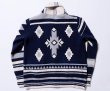 画像5: TMT [ティーエムティー] NATIVE KNIT CARDIGAN (WHITE/NAVY) ネイティブニットカーディガン (ホワイト/ネイビー) BDA (5)