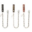 画像1: HTC [エイチティーシー] Wallet Chain #32 Flower Stone [BLACK,DARK BROWN,LIGHT BROWN] ウォレットチェーン#32フラワーストーン (ブラック,ダークブラウン,ライトブラウン) BDA  (1)