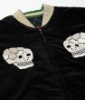 画像7: TAILOR TOYO [テーラー東洋] Mid 1950s Style Velveteen Souvenir Jacket “SPIDERWEB, SNAKE & SKULL" × “DRAGON & TIGER” 1950年代中期スタイル 別珍スーベニアジャケット ”蛇髑髏” × "ドラゴン&タイガー” BES (7)